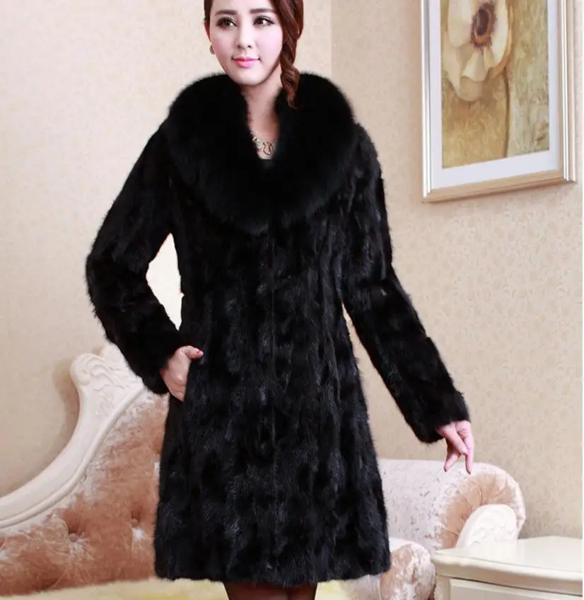Куртка женская меховая черная, большого размера, S/9Xl, K760, из искусственного меха норки
Куртка женская меховая черная, большого размера, S/9Xl, K760, из искусственного меха норки
