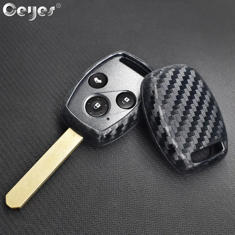 Ceyes Car Styling Auto Accessories Protective Key Cover Case For Honda Civic Accord CRV Pilot Fit Odyssey Carbon Fiber Shell 1pc
Ceyes Car Styling Auto Accessories Protective Key Cover Case For Honda Civic Accord CRV Pilot Fit Odyssey Carbon Fiber Shell 1pc
