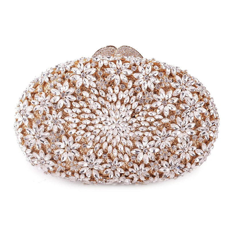 Luxury White Rhinestone Clutch Evening Bags Gold Metal Women Party Handbags Fashion Crystal Ladies Clutches Purses Female Bags
Luxury White Rhinestone Clutch Evening Bags Gold Metal Women Party Handbags Fashion Crystal Ladies Clutches Purses Female Bags
