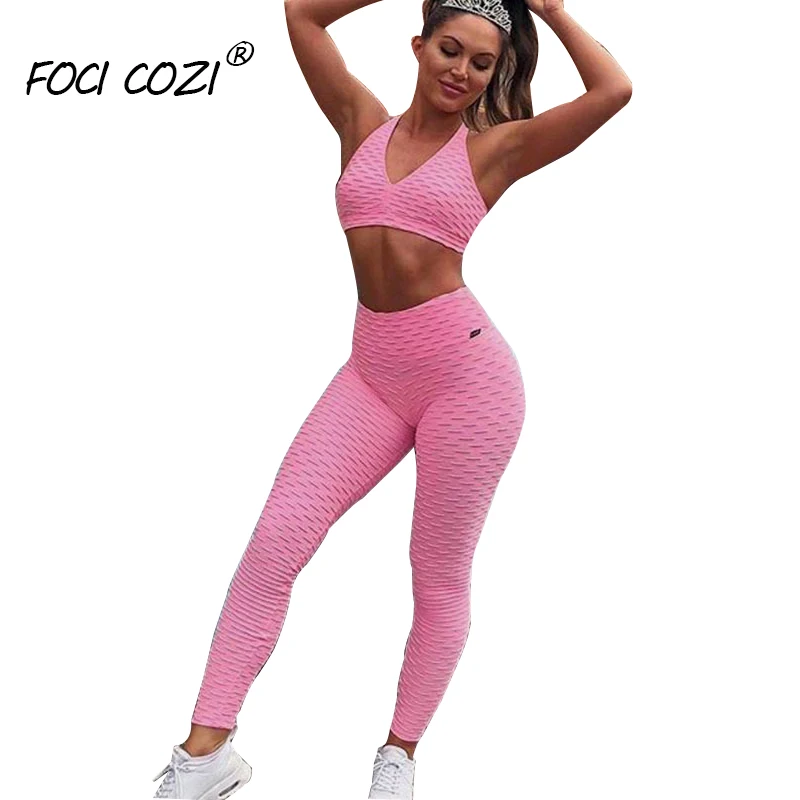 NEW STORE Slim Exercise Sport Gym Set Sexy 2019 Summer Two Piece Matching Tracksuit Women Sweatsuits Sets Pink Fitness Leggings
NEW STORE Slim Exercise Sport Gym Set Sexy 2019 Summer Two Piece Matching Tracksuit Women Sweatsuits Sets Pink Fitness Leggings