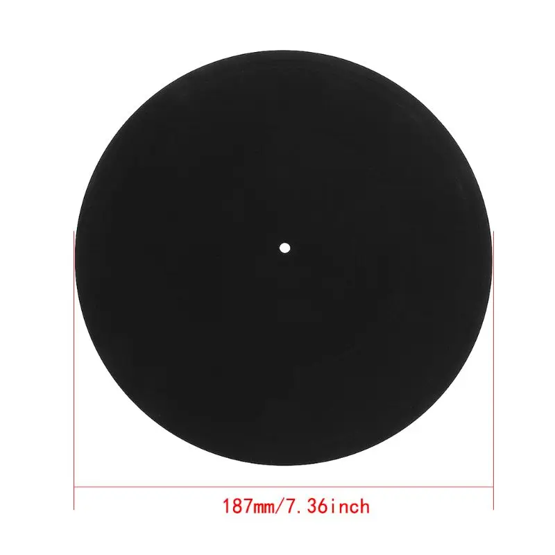 Turntable Mat Audiophile 7" 3mm Felt Anti-Static Anti-Shake Slipmat LP Vinyl Record
Turntable Mat Audiophile 7" 3mm Felt Anti-Static Anti-Shake Slipmat LP Vinyl Record