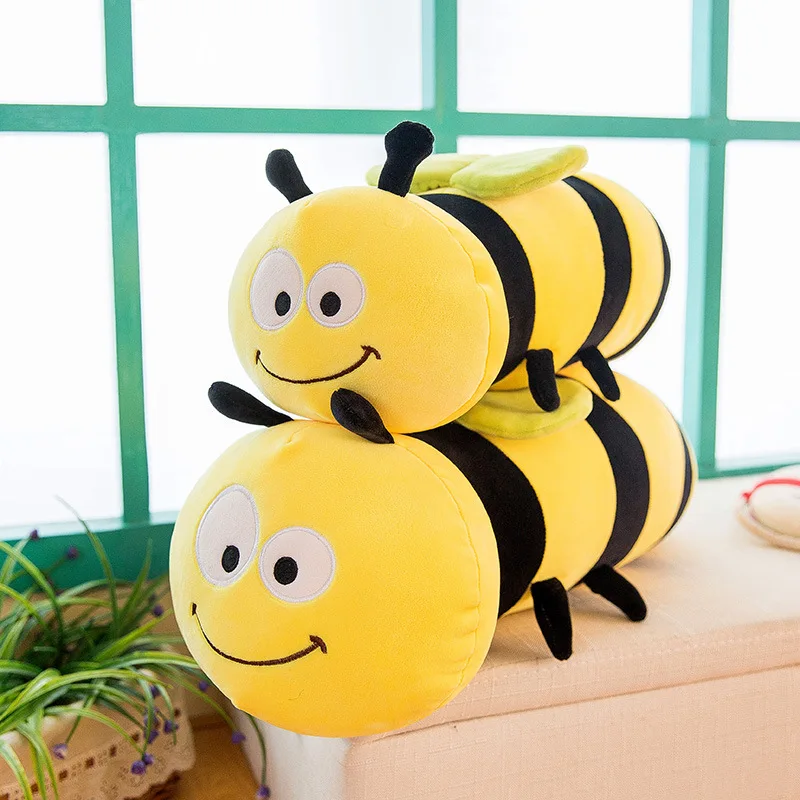 Plush Creative Software Cartoon Bee Toys Soft Cute Pillow Super Soft Stuffed Animal Honeybee Doll Best Gift For Kids Friend Baby
Plush Creative Software Cartoon Bee Toys Soft Cute Pillow Super Soft Stuffed Animal Honeybee Doll Best Gift For Kids Friend Baby