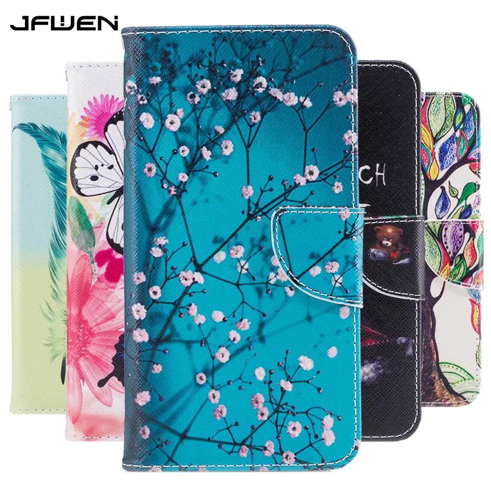 Чехол JFWEN для Funda Xiaomi Redmi Note 4 4X 5 Plus кожаный чехол бумажник с откидной крышкой 6 Pro