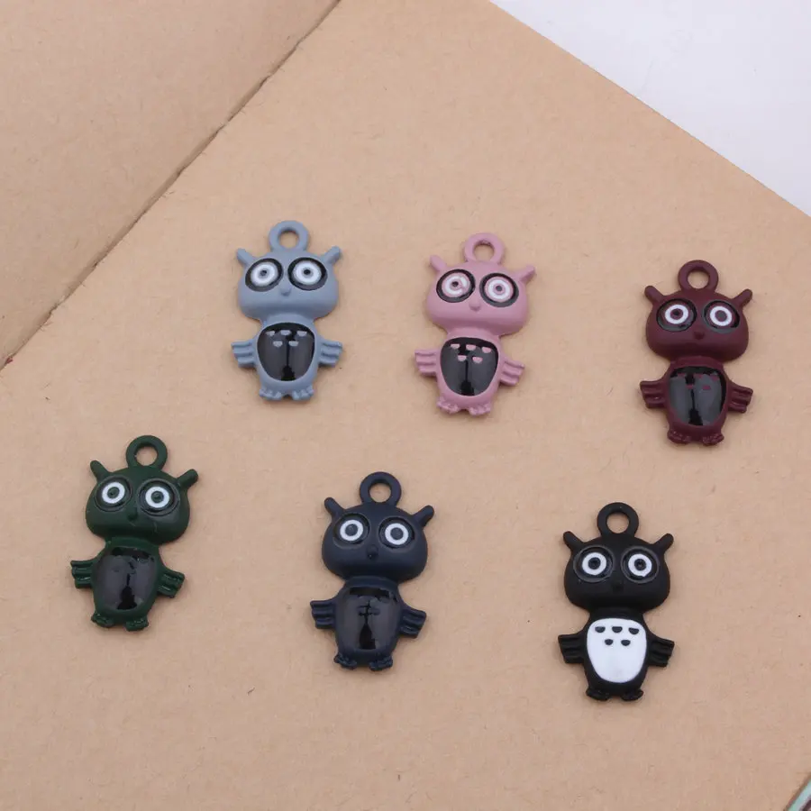 6 Colors Owl Enamel Charms Alloy Dangle Charms for DIY Women Necklace Bracelet Pendant Jewelry Making
6 Colors Owl Enamel Charms Alloy Dangle Charms for DIY Women Necklace Bracelet Pendant Jewelry Making