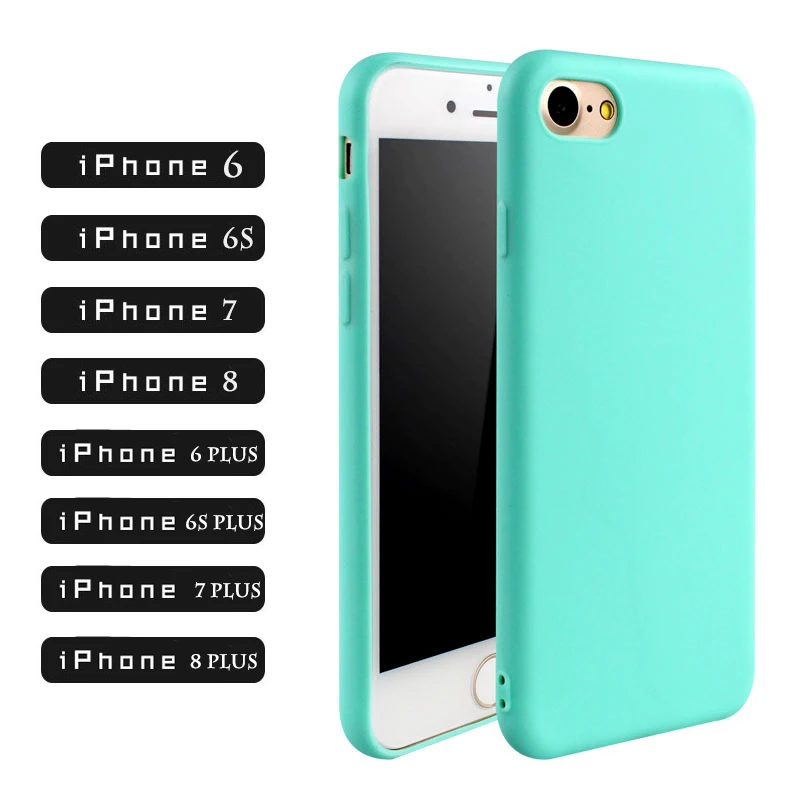 Чехол Wellzly ярких цветов чехол для iphone 6 S 7 Plus 8 мягкий силиконовый из ТПУ X B144 |