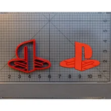 Логотип Playstation резак для печенья на заказ 3D печать помадка кекс