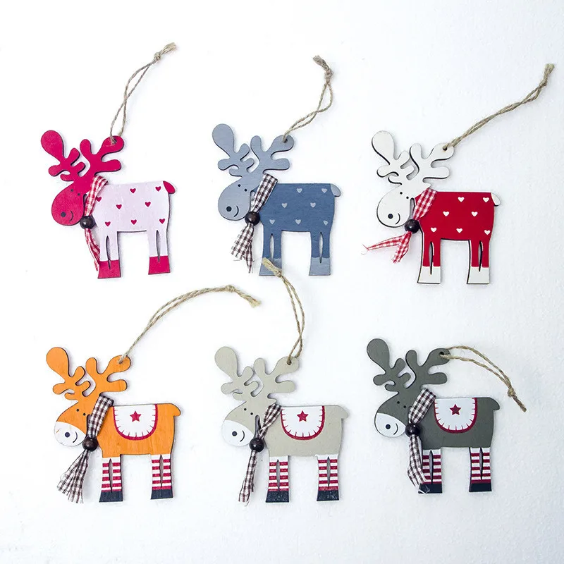 2Pcs Christmas Tree Wood Painted Elk Xmas Party Creative Deer Multicolor Christmas Gift For Children Novelty Toy
2Pcs Christmas Tree Wood Painted Elk Xmas Party Creative Deer Multicolor Christmas Gift For Children Novelty Toy