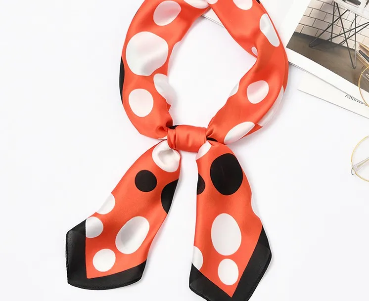 Yishine 70*70 CM Women Multifunction Polyester Silk Scarf Dots Printed Satin Small Square Wraps Scarves Shawl
Yishine 70*70 CM Women Multifunction Polyester Silk Scarf Dots Printed Satin Small Square Wraps Scarves Shawl