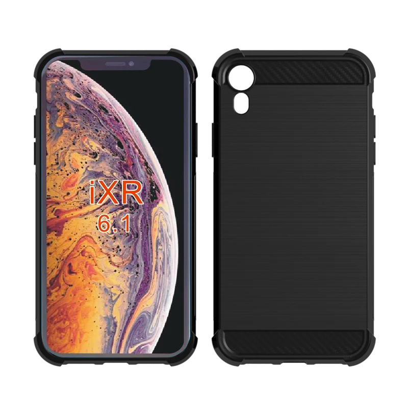 100PCS/LOT.Shock Absorption Cover Soft TPU Carbon Fiber Back Case for iPhone X XS/iPhone XR/iPhone XS MAX,FREE shipping by DHL
100PCS/LOT.Shock Absorption Cover Soft TPU Carbon Fiber Back Case for iPhone X XS/iPhone XR/iPhone XS MAX,FREE shipping by DHL