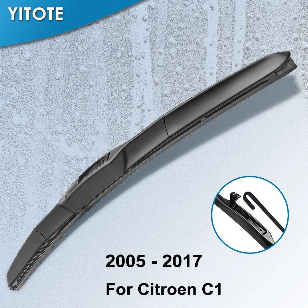YITOTE Wiper Blade for Citroen C1 Hook / Pinch Tab 2005 2006 2007 2008 2009 2010 2011 2012 2013 2014 2015 2016 2017
YITOTE Wiper Blade for Citroen C1 Hook / Pinch Tab 2005 2006 2007 2008 2009 2010 2011 2012 2013 2014 2015 2016 2017