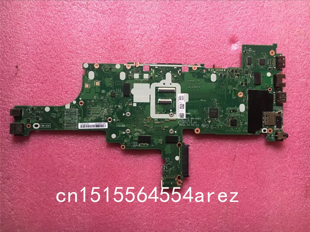 Original laptop for Lenovo ThinkPad T460 motherboard mainboard i5 i5-6300U CPU UMA FRU 01aw336
Original laptop for Lenovo ThinkPad T460 motherboard mainboard i5 i5-6300U CPU UMA FRU 01aw336