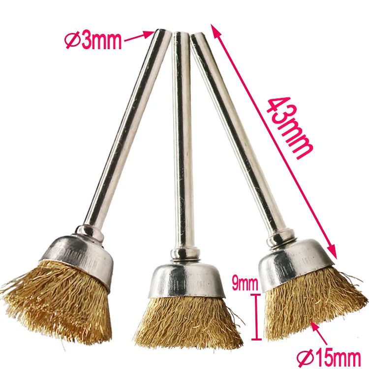 9pcs/lot Brass Brush Wire Wheel Brushes Die Grinder Rotary Electric Tool For Engraver
9pcs/lot Brass Brush Wire Wheel Brushes Die Grinder Rotary Electric Tool For Engraver
