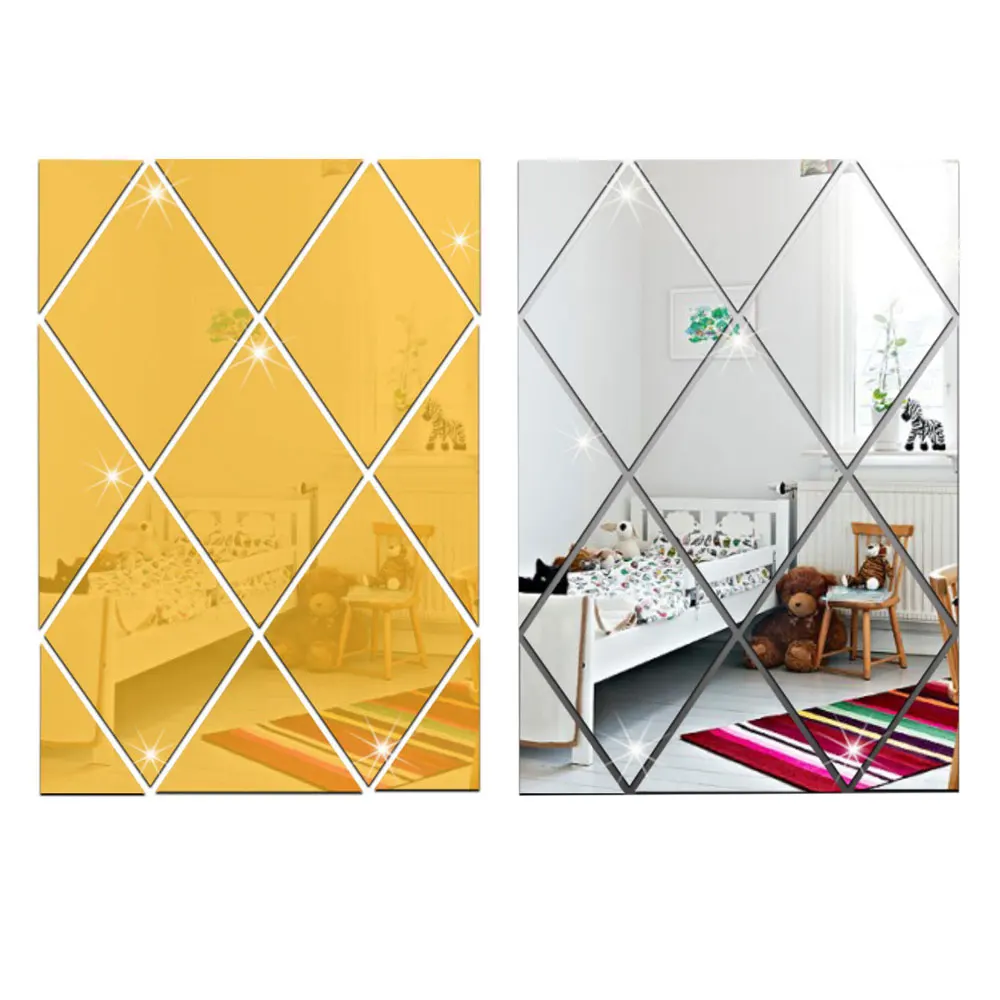 Wall Sticker Fashion Acrylic Decor 17-Piece Home Mirror Effect Waterproof Mural DIY Living Removable Beautiful Art Diamond
Wall Sticker Fashion Acrylic Decor 17-Piece Home Mirror Effect Waterproof Mural DIY Living Removable Beautiful Art Diamond