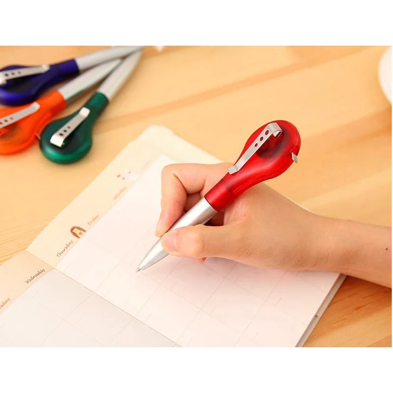 2 pcs /lot New Cute Kawaii Plastic Candy color Tape Ballpoint Pen Novelty Multifunction Pen Creative Gift Korean Stationery
2 pcs /lot New Cute Kawaii Plastic Candy color Tape Ballpoint Pen Novelty Multifunction Pen Creative Gift Korean Stationery