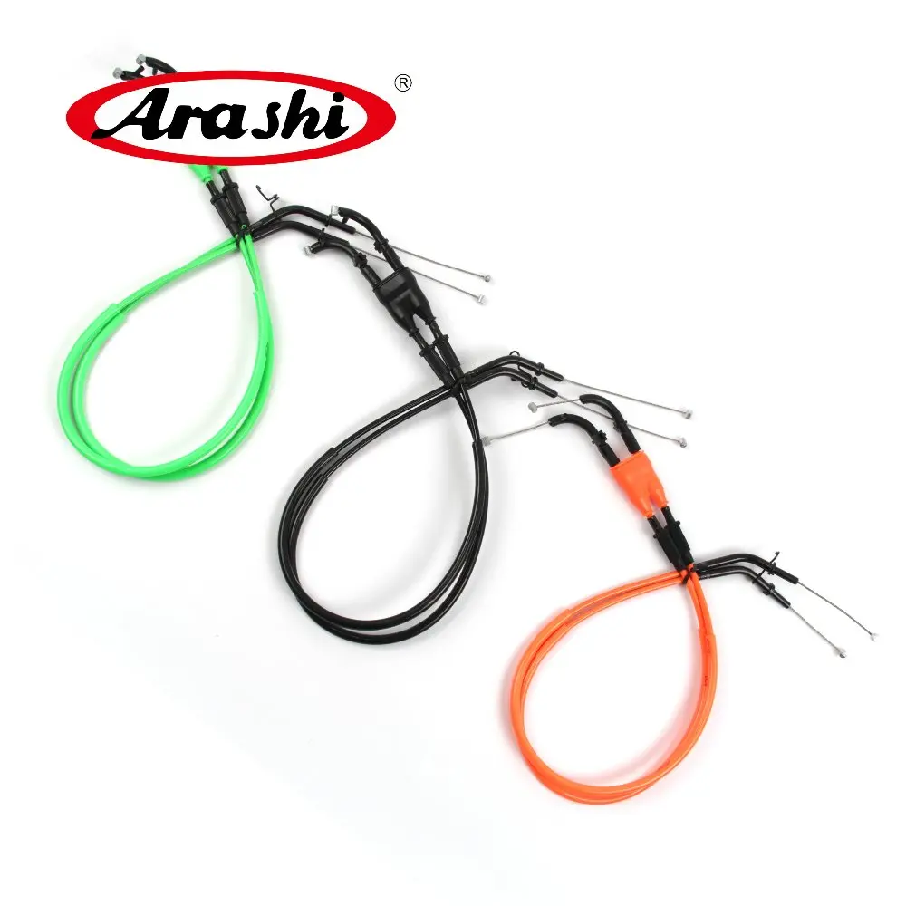 Arashi ZX10R NINJA 2011-2015 Throttle Cable Stainless Rubber Cable For KAWASAKI ninja ZX-10R ZX 10R 2011 2012 2013 2014 2015
Arashi ZX10R NINJA 2011-2015 Throttle Cable Stainless Rubber Cable For KAWASAKI ninja ZX-10R ZX 10R 2011 2012 2013 2014 2015