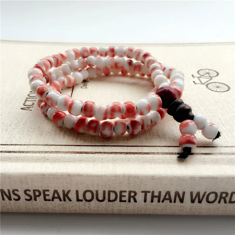 Brokenstone Новая мода керамические красные бусы браслет для женщин|bracelets for|beads bracelets for
