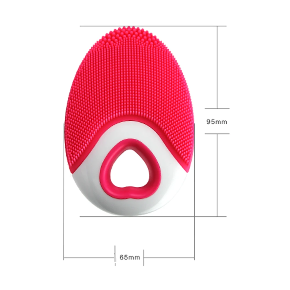 Electric Silicone Face Cleansing Brush Sonic Vibration Massage USB Rechargeable Smart Ultrasonic Face Cleaner Beauty Tool
Electric Silicone Face Cleansing Brush Sonic Vibration Massage USB Rechargeable Smart Ultrasonic Face Cleaner Beauty Tool