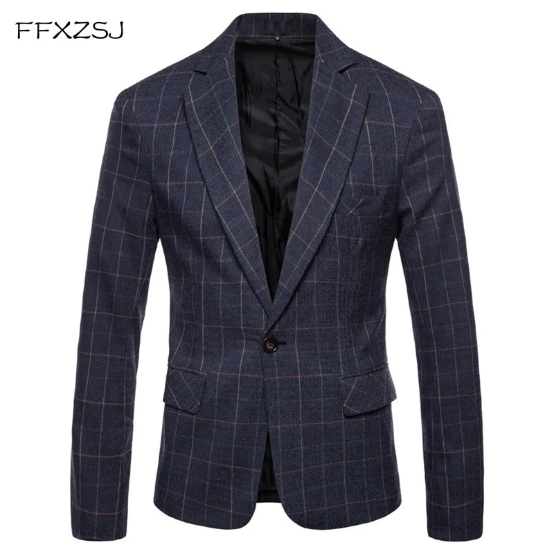 FFXZSJFashion Men Blazer Casual Suit Slim Fit Suit Jacket Men Business Spring Autumn Costume Homme Terno Masculin Leisure Blazer
FFXZSJFashion Men Blazer Casual Suit Slim Fit Suit Jacket Men Business Spring Autumn Costume Homme Terno Masculin Leisure Blazer