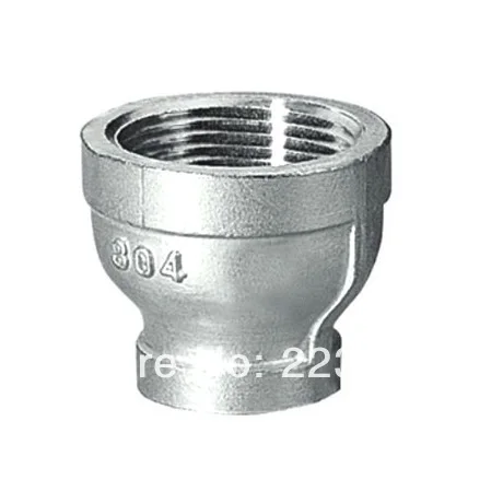 Free shipping Nipple 3/8" x 1/4" Female SS304 Stainless Steel Threaded Reducer Pipe Fitting NPT 5pcs/lot
Free shipping Nipple 3/8" x 1/4" Female SS304 Stainless Steel Threaded Reducer Pipe Fitting NPT 5pcs/lot