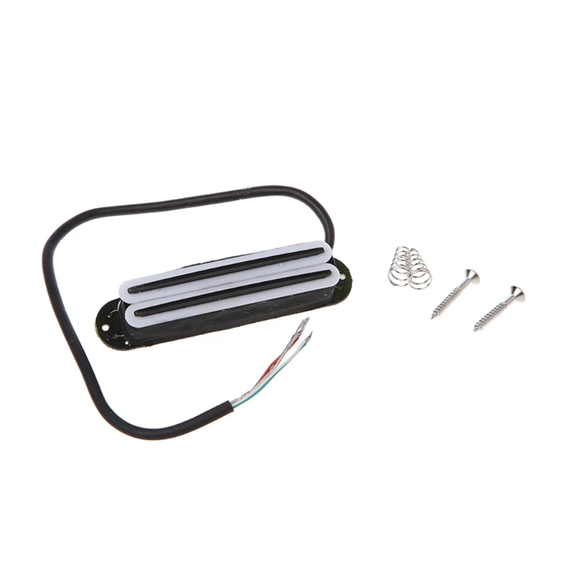 New 1 Pc Dual Hot Rail Blaster Coil Humbucker Pickup for ST TL Strat Electric Guitar Accessories
New 1 Pc Dual Hot Rail Blaster Coil Humbucker Pickup for ST TL Strat Electric Guitar Accessories