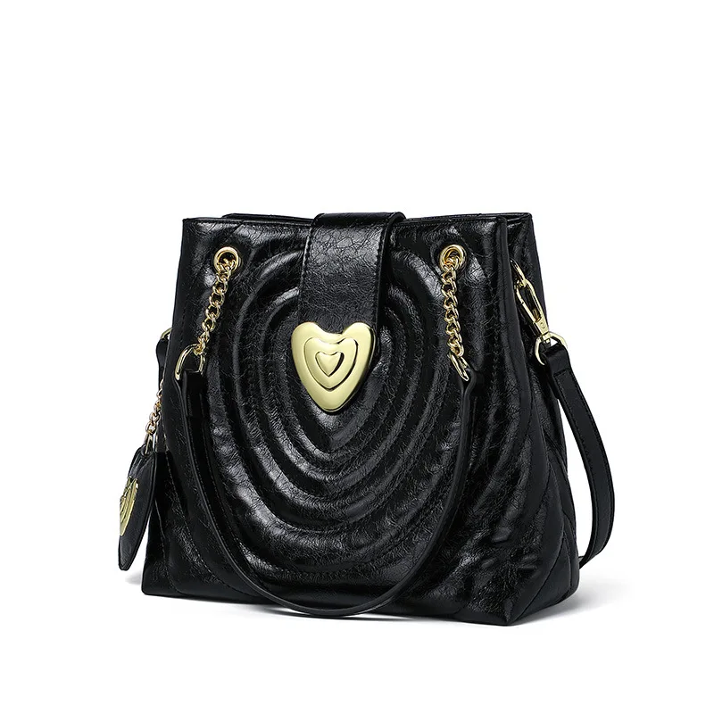 New Women Bucket Bag Heart Designer Shoulder Bag PU Leather Fashion Luxury Capacity Casual Crossbody Messenger Bags Tote
New Women Bucket Bag Heart Designer Shoulder Bag PU Leather Fashion Luxury Capacity Casual Crossbody Messenger Bags Tote