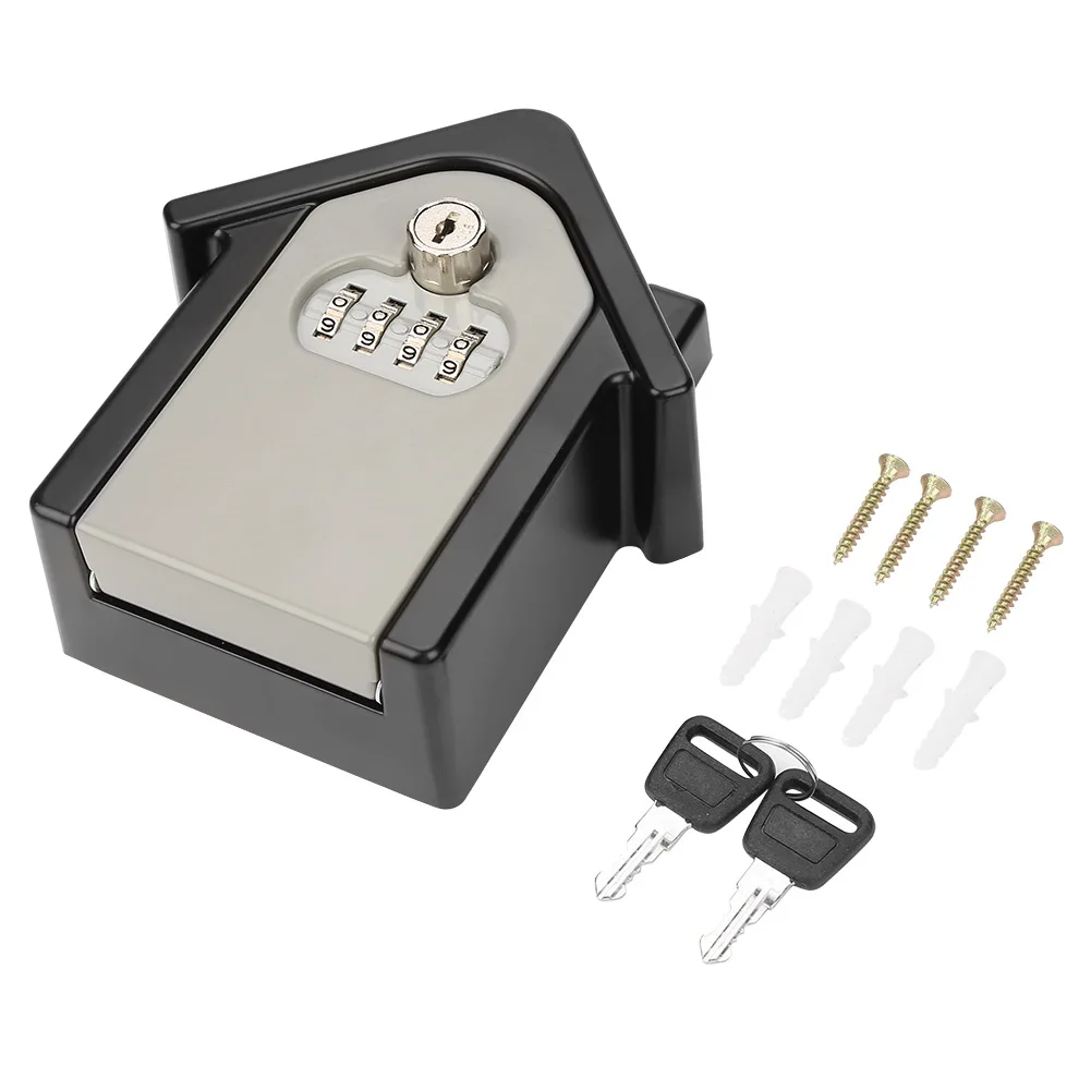 Key Lock Box Aluminium Alloy Combination Lockbox With Code Password Key Lock for House Key Storage Box Combo Door Locker
Key Lock Box Aluminium Alloy Combination Lockbox With Code Password Key Lock for House Key Storage Box Combo Door Locker
