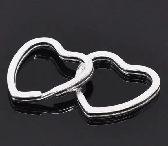 DoreenBeads Retail Silver color Valentine Heart Split Rings Key Rings 31x31mm,sold per pack of 10
DoreenBeads Retail Silver color Valentine Heart Split Rings Key Rings 31x31mm,sold per pack of 10