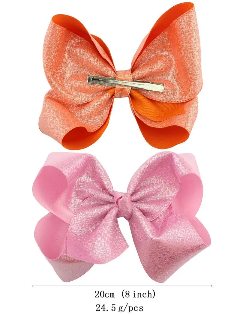 New 8 inch Large Bows Hair Clips Colorful Gradient Carnival festival party Hair Bow Halloween Hair Accessories
New 8 inch Large Bows Hair Clips Colorful Gradient Carnival festival party Hair Bow Halloween Hair Accessories