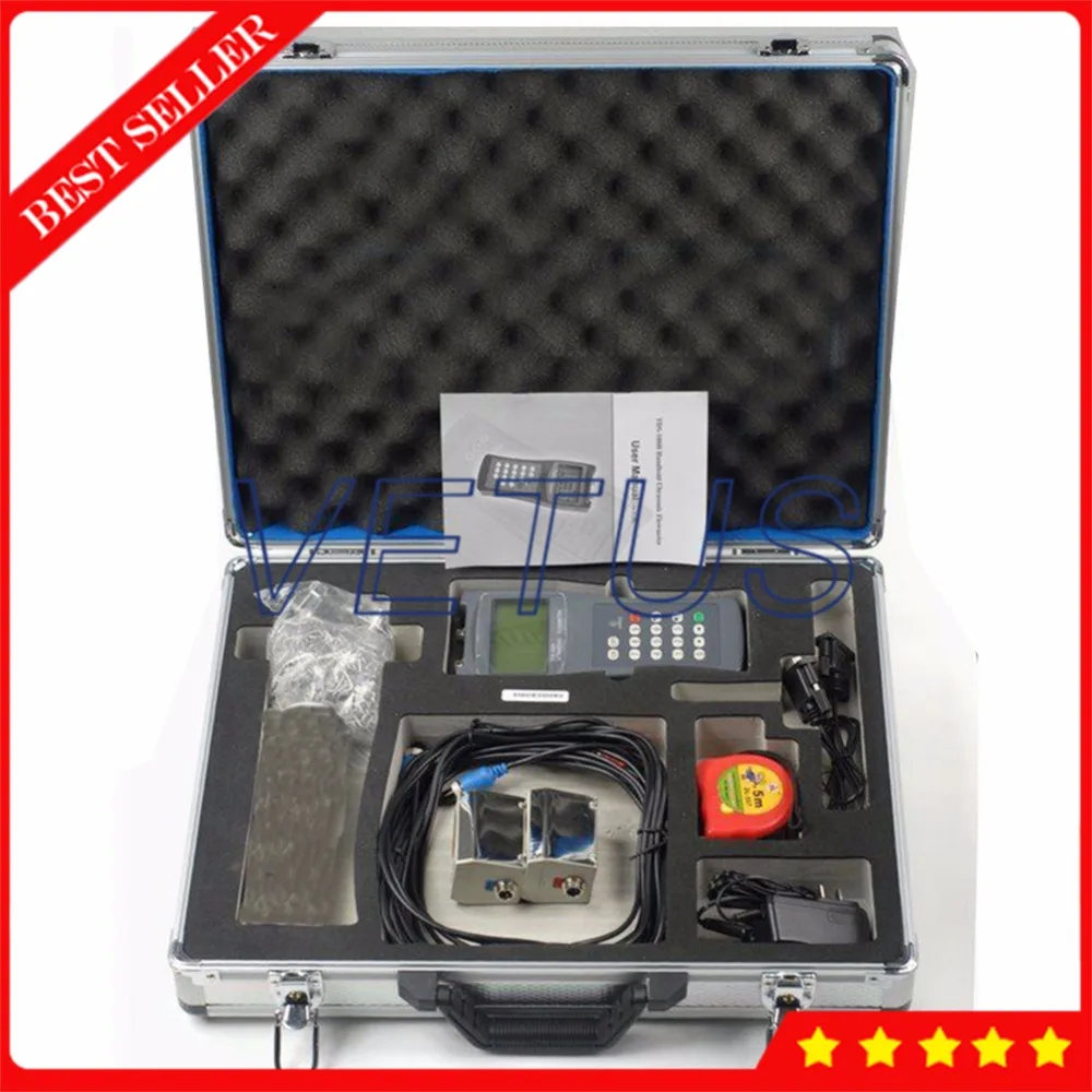 TDS-100H Portable Ultrasonic Flowmeter Flow Meter Small Clamp on Transducer S2 Sensor for Pipe Diameter DN15 to~100mm
TDS-100H Portable Ultrasonic Flowmeter Flow Meter Small Clamp on Transducer S2 Sensor for Pipe Diameter DN15 to~100mm