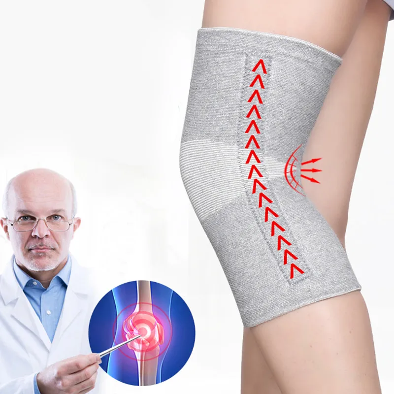 1Pair Warm Elastic Breathable Knee Support Brace Bamboo Fiber Health Care Knee Brace Spring Stay Knee Pads
1Pair Warm Elastic Breathable Knee Support Brace Bamboo Fiber Health Care Knee Brace Spring Stay Knee Pads