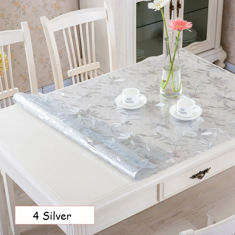 1mm PVC Transparent Tablecloth Waterproof Flower Tablecloth Home Coffee Mat Table Cover Kitchen Oil-proof for Wedding Party
1mm PVC Transparent Tablecloth Waterproof Flower Tablecloth Home Coffee Mat Table Cover Kitchen Oil-proof for Wedding Party