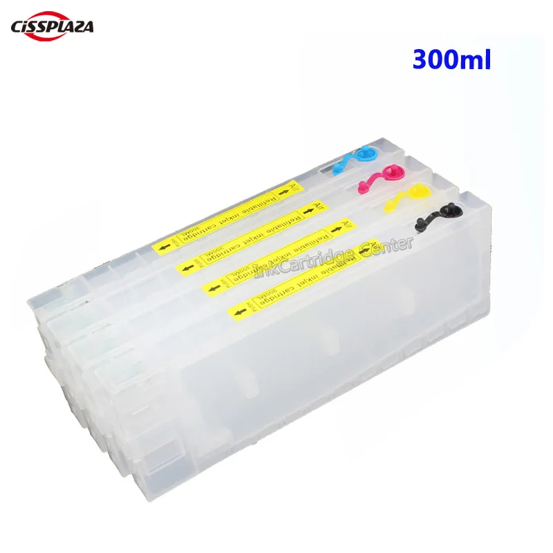 CISSPLAZA 300ml refillable ink cartridge compatible for Epson pro 4450 with chip and chip resetter CISS for 4450 printer
CISSPLAZA 300ml refillable ink cartridge compatible for Epson pro 4450 with chip and chip resetter CISS for 4450 printer