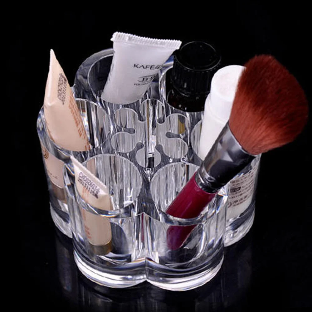 Transparent Crystal Plastic Cosmetic Makeup Brush Pen Tool Organizer Acrylic Storage Box Container Creative Christmas Gift
Transparent Crystal Plastic Cosmetic Makeup Brush Pen Tool Organizer Acrylic Storage Box Container Creative Christmas Gift