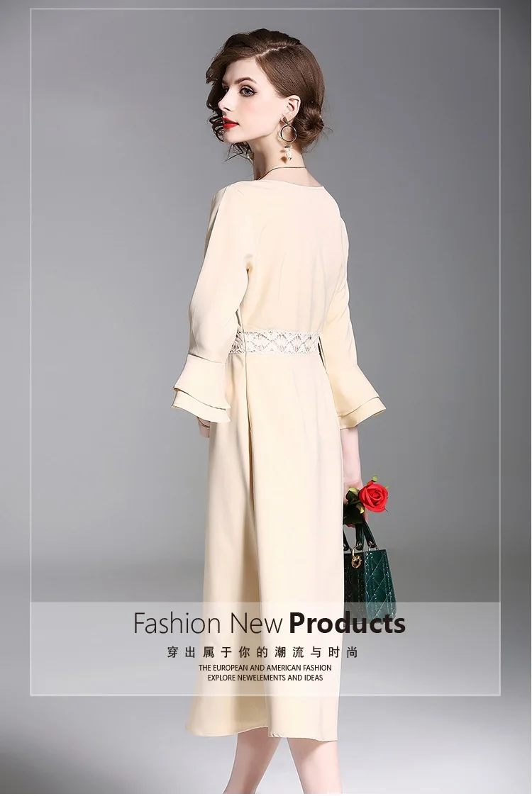 2018 Summer Newly Style Women Apricot Color Dress Long Sleeve Femme Dresses Casual A-Line O Neck Dress Vestidos New Arrivals
2018 Summer Newly Style Women Apricot Color Dress Long Sleeve Femme Dresses Casual A-Line O Neck Dress Vestidos New Arrivals
