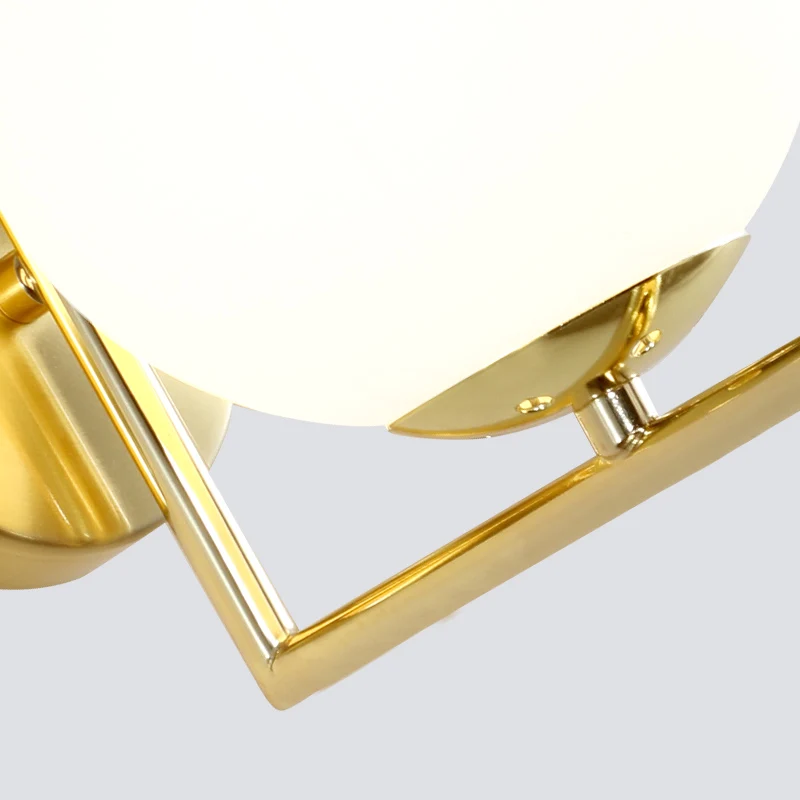 Nordic post-modern simple light luxury ball LED wall lamp bedside bedroom creative room living room staircase corridor
Nordic post-modern simple light luxury ball LED wall lamp bedside bedroom creative room living room staircase corridor