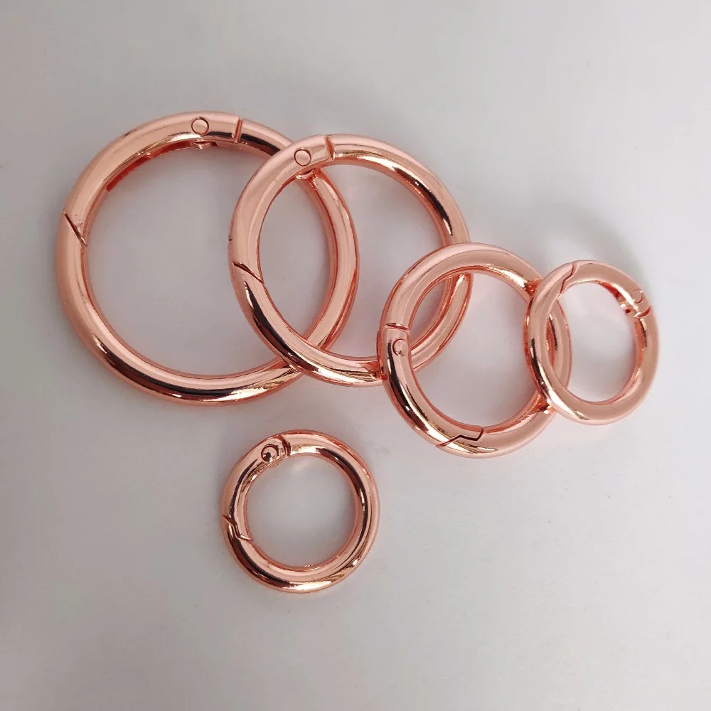 2pcsO Ring Rose gold bag hook Round Carabiner Snap Clip Trigger Spring Keyring Buckle,O ring for bags,DIY bag accessories
2pcsO Ring Rose gold bag hook Round Carabiner Snap Clip Trigger Spring Keyring Buckle,O ring for bags,DIY bag accessories