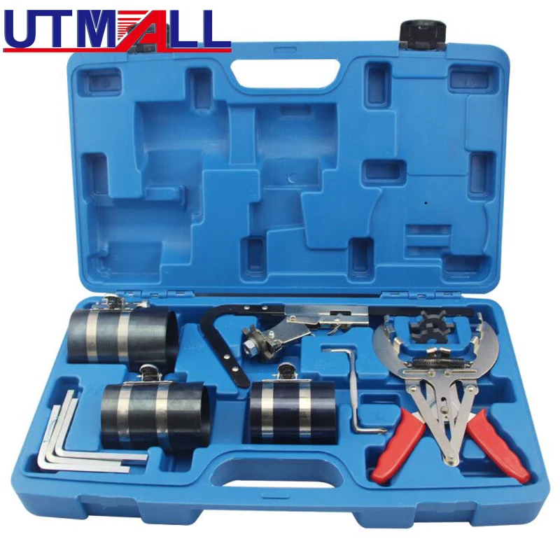Piston Ring Service Tool Set Auto Engine Motor Cleaning Piston Ring Expander Compressor Tool Set
Piston Ring Service Tool Set Auto Engine Motor Cleaning Piston Ring Expander Compressor Tool Set