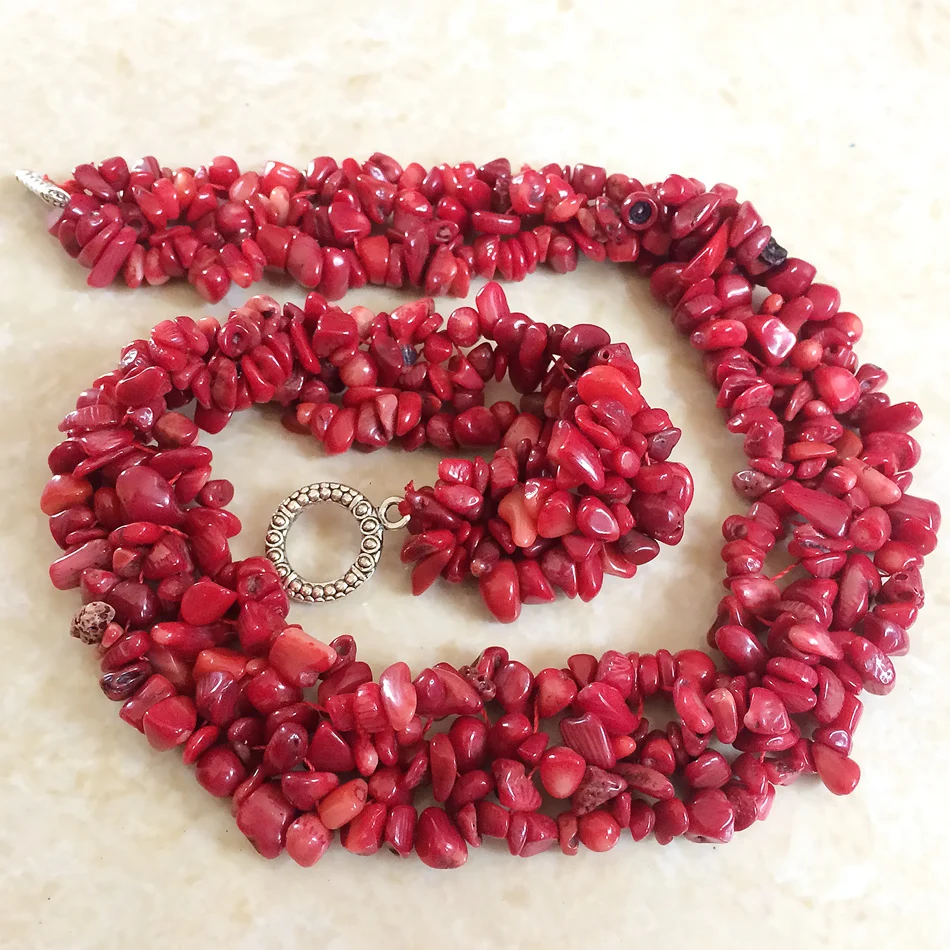 Hot sale natural stone red coral 9-11mm irregular nugget gravel chips beads high quality women chain necklace 18inch B522
Hot sale natural stone red coral 9-11mm irregular nugget gravel chips beads high quality women chain necklace 18inch B522