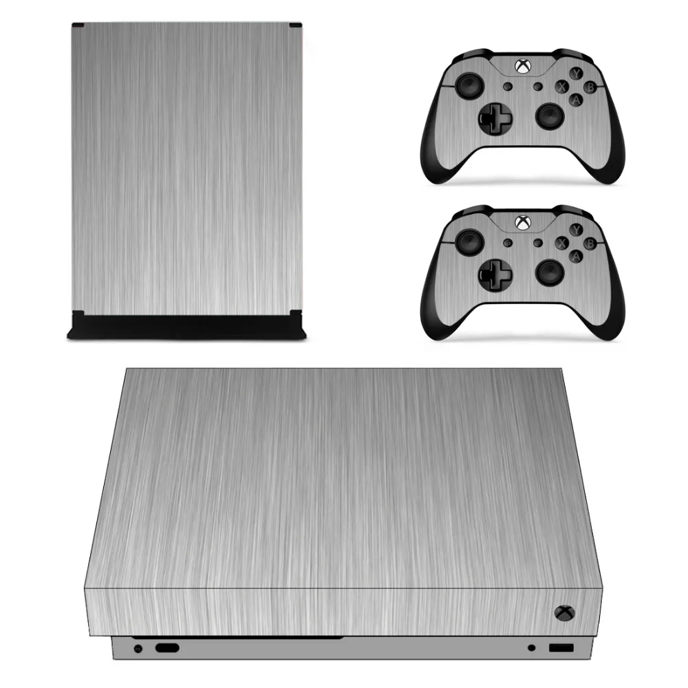 Пользовательский дизайн бело-черная наклейка для Microsoft Xbox One X консоль и