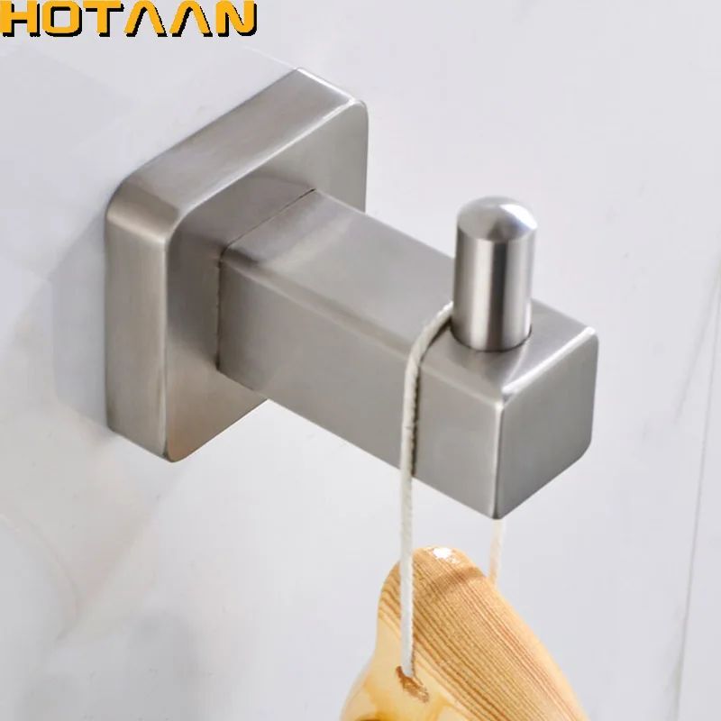 Robe Hook,Clothes Hook,SUS304 Stainless steel Construction with nickel finish,Bathroom hook Bathroom Accessories,YT-13402
Robe Hook,Clothes Hook,SUS304 Stainless steel Construction with nickel finish,Bathroom hook Bathroom Accessories,YT-13402