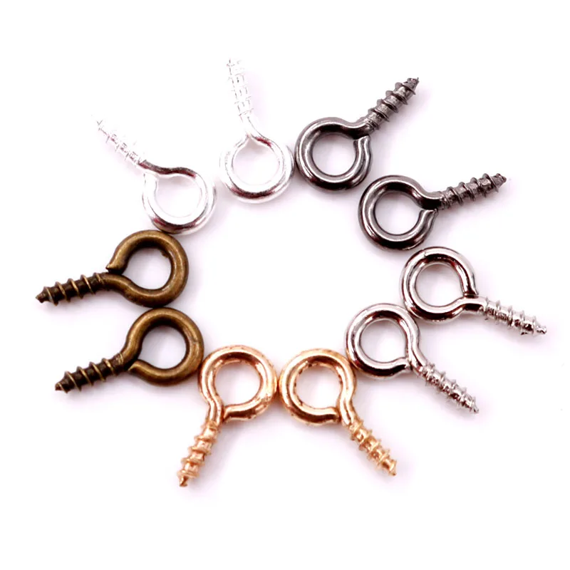 500pcs Small Tiny Mini Eye Pins Eyepins Hooks Eyelets Screw Threaded Gold Silver Clasps Hooks Jewelry Findings For Making DIY
500pcs Small Tiny Mini Eye Pins Eyepins Hooks Eyelets Screw Threaded Gold Silver Clasps Hooks Jewelry Findings For Making DIY