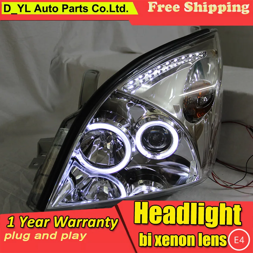 DY_L Car Styling Head lamp for Toyota Prado FJ120 2003-2009 LED Headlight DRL H7/D2H HID Xenon bi xenon lens
DY_L Car Styling Head lamp for Toyota Prado FJ120 2003-2009 LED Headlight DRL H7/D2H HID Xenon bi xenon lens