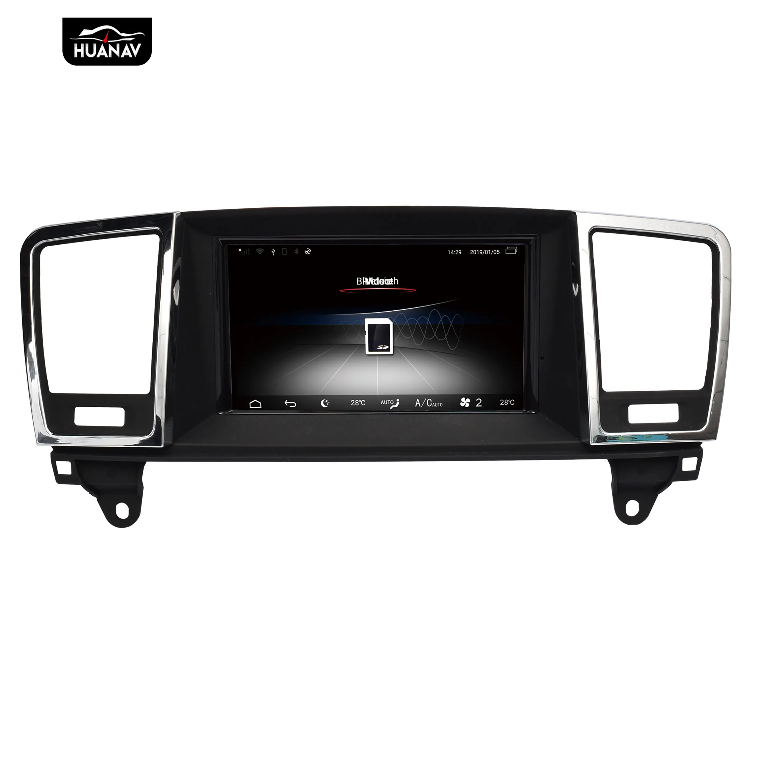 Автомагнитола для Mercedes-Benz ML 2013, Android 9, без DVD-плеера, GPS-навигация, с Aux
Автомагнитола для Mercedes-Benz ML 2013, Android 9, без DVD-плеера, GPS-навигация, с Aux
