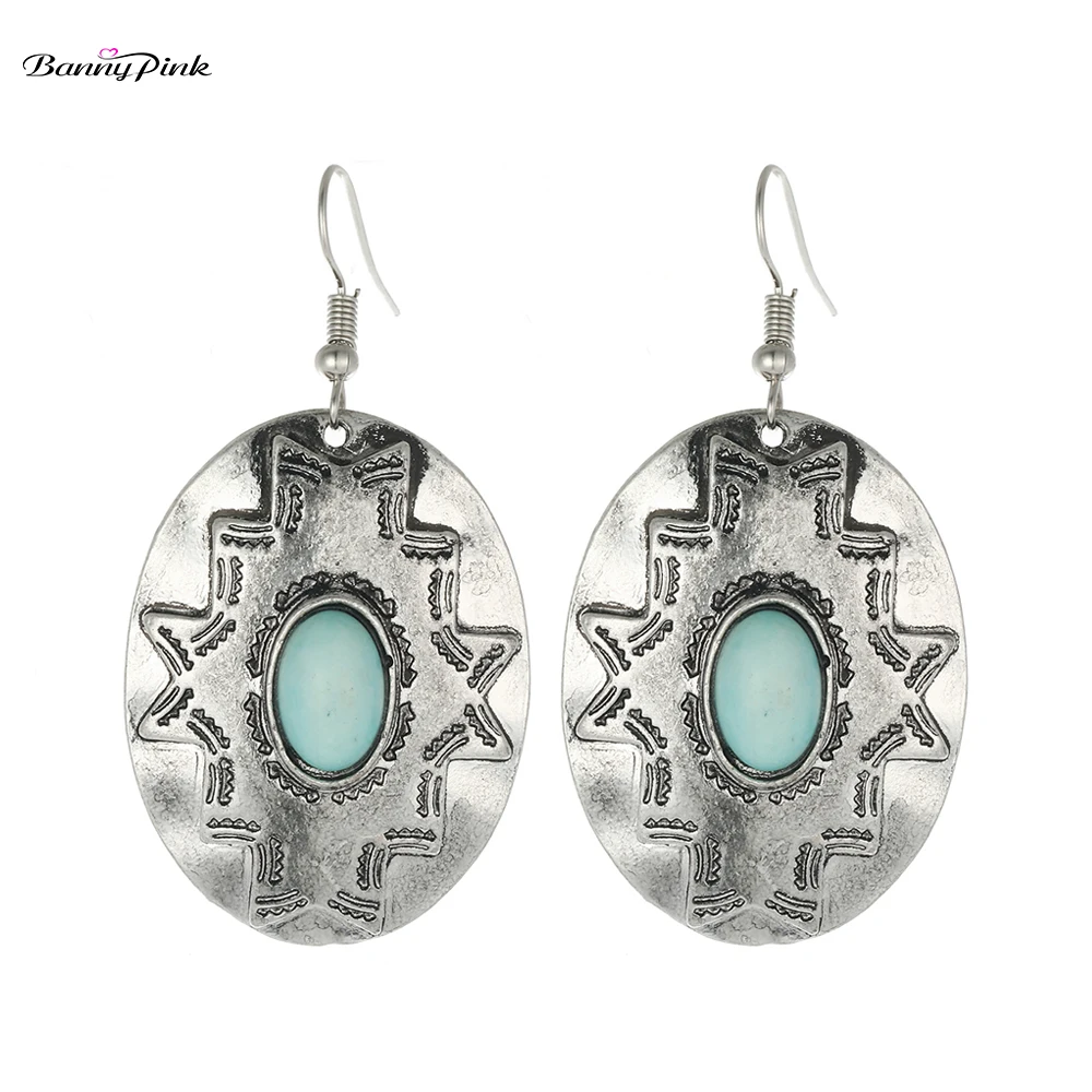 Banny Pink Vintage Tibetan Tribal Dangle Earrings Ethnic Geometric Oval Pattern Drop Earrings New Collection Gypsy Earrings
Banny Pink Vintage Tibetan Tribal Dangle Earrings Ethnic Geometric Oval Pattern Drop Earrings New Collection Gypsy Earrings