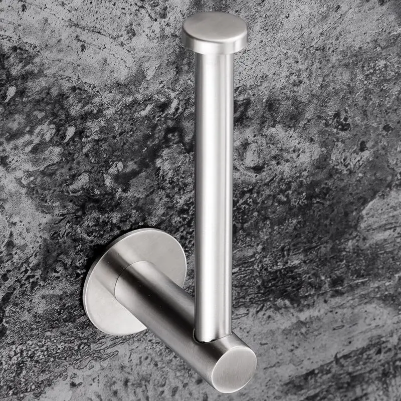 Vidric 304 stainless steel brushed tissue rack free punch-free nail roll holder strong viscose seamless toilet paper holder
Vidric 304 stainless steel brushed tissue rack free punch-free nail roll holder strong viscose seamless toilet paper holder
