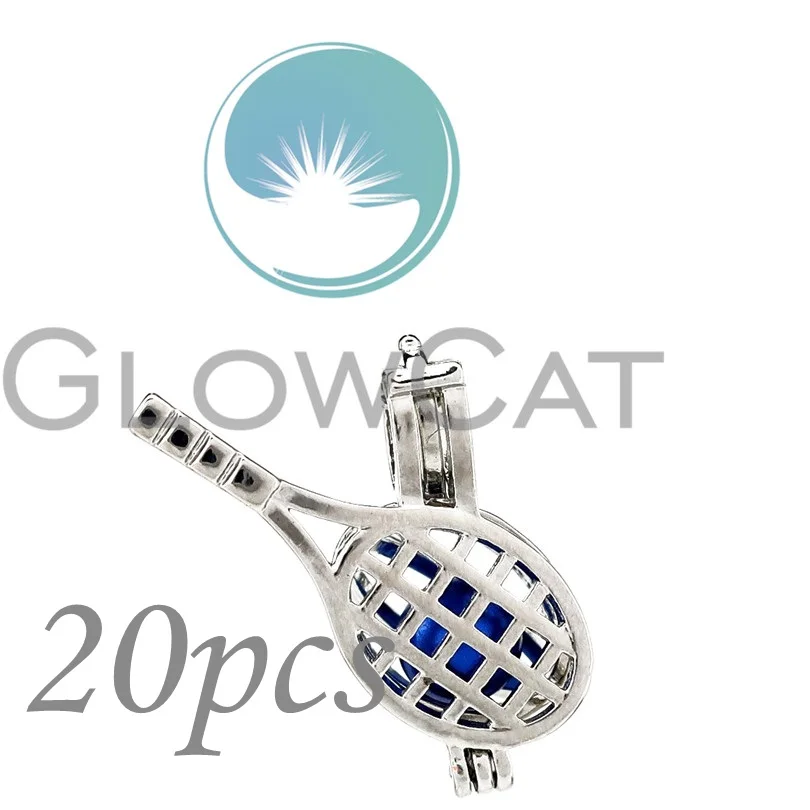 20x Tennis Racket Beads Cage Perfume Diffuser Aroma Oyster Pearl Cage Locket Pendant KK935
20x Tennis Racket Beads Cage Perfume Diffuser Aroma Oyster Pearl Cage Locket Pendant KK935