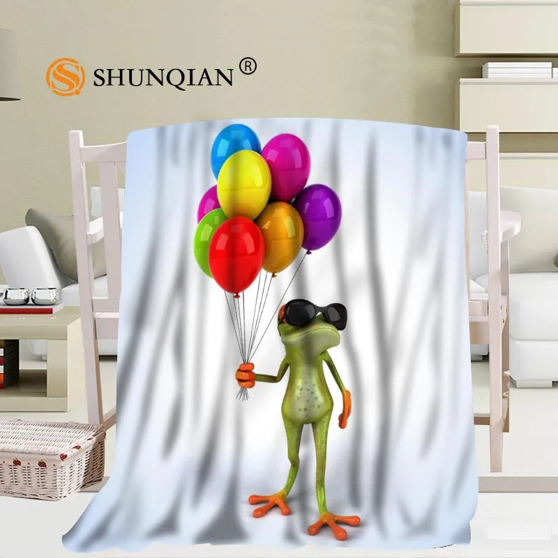 Custom frog Travel Blanket Home TV Casual Relax for Family Soft Fluffy Warm Blanket
Custom frog Travel Blanket Home TV Casual Relax for Family Soft Fluffy Warm Blanket