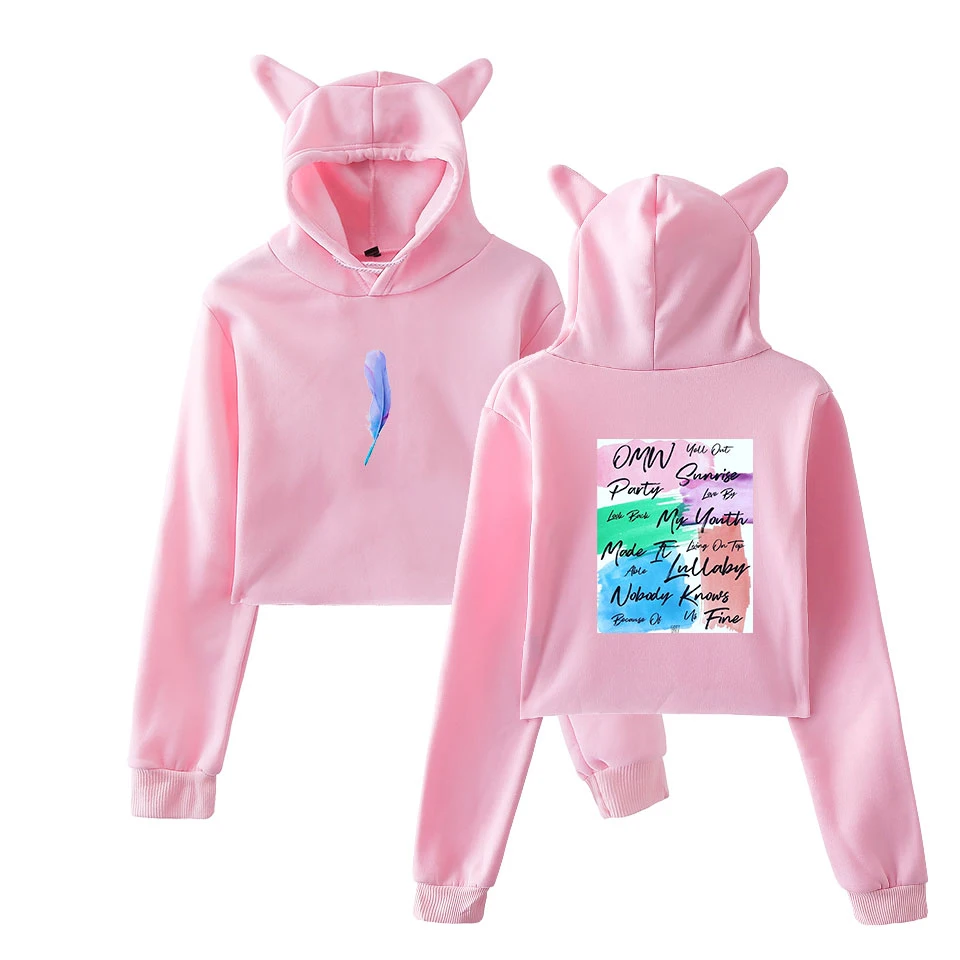 GOT7 Present YOU Cat Ear Hoodie Sweatshirt Long Sleeve Autumn Women Harajuku Kpop Casual Sweatshirt 2018 New Arrival
GOT7 Present YOU Cat Ear Hoodie Sweatshirt Long Sleeve Autumn Women Harajuku Kpop Casual Sweatshirt 2018 New Arrival