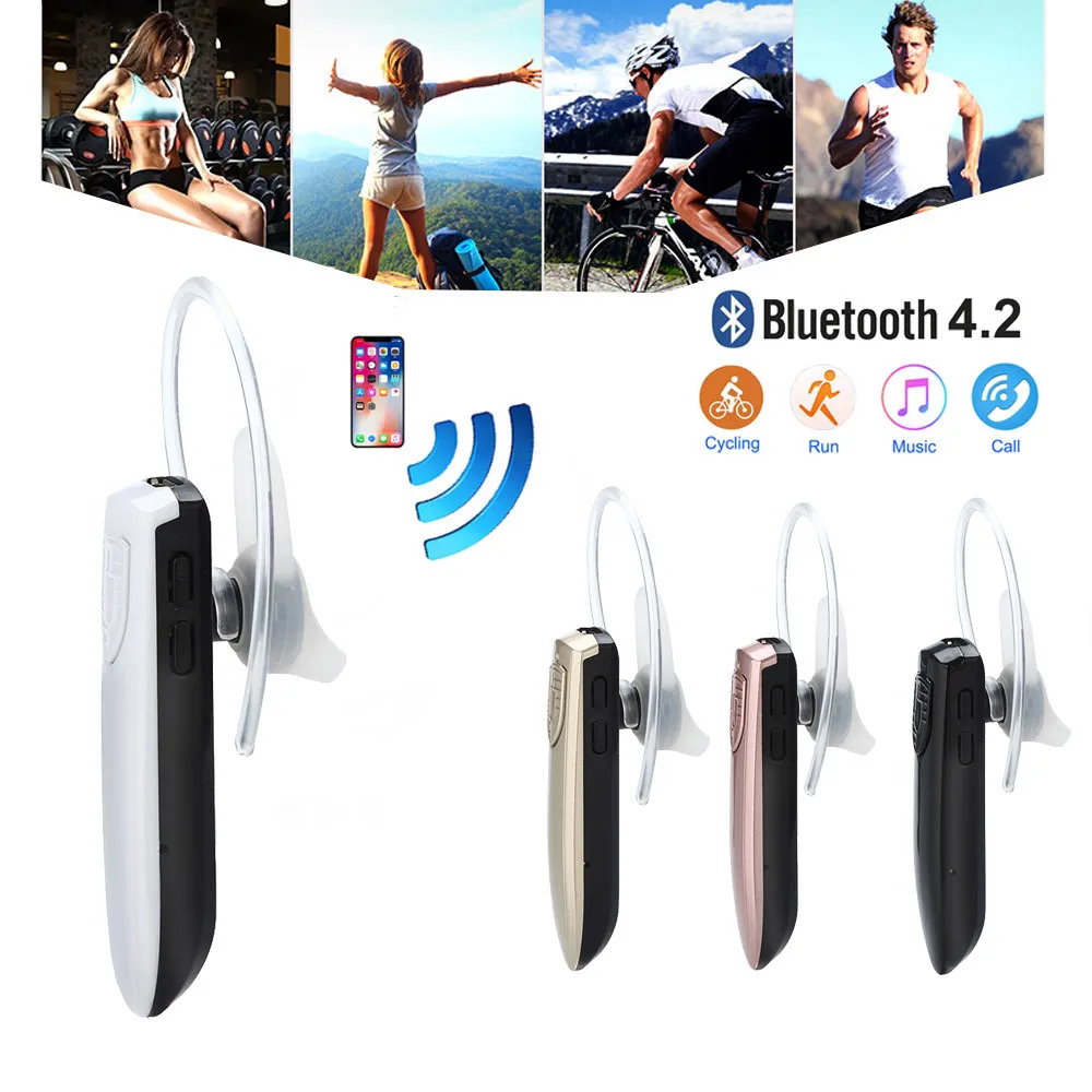 Автомобильная Беспроводная гарнитура Bluetooth 4 1 наушники-вкладыши наушники с