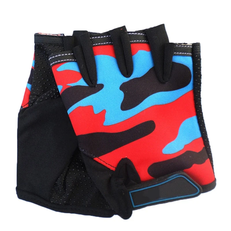 Новые дышащие детские перчатки для верховой езды эластичные занятий спортом на